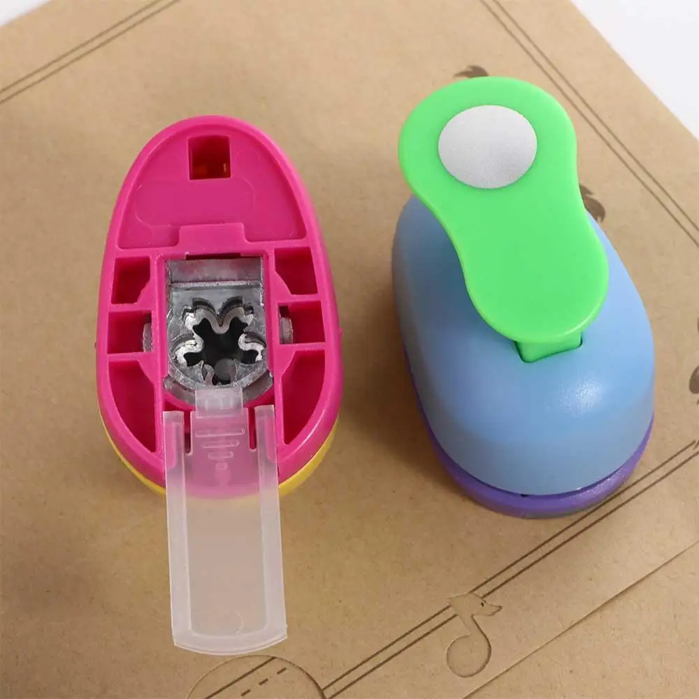 Craft Paper Embossing Sharper Children Embossing Punches Kid Toy Punches Maker Hole Puncher Scrapbooking Circle Punch paper punch hole punching tools paper craft punch circle hole punch embossing maker