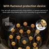 Low-pressure Fierce Fire Stove Commercial Gas Stove with Flameout Protection Hotel Energy-saving Gas Cooktop Liquefied Gas Range 5