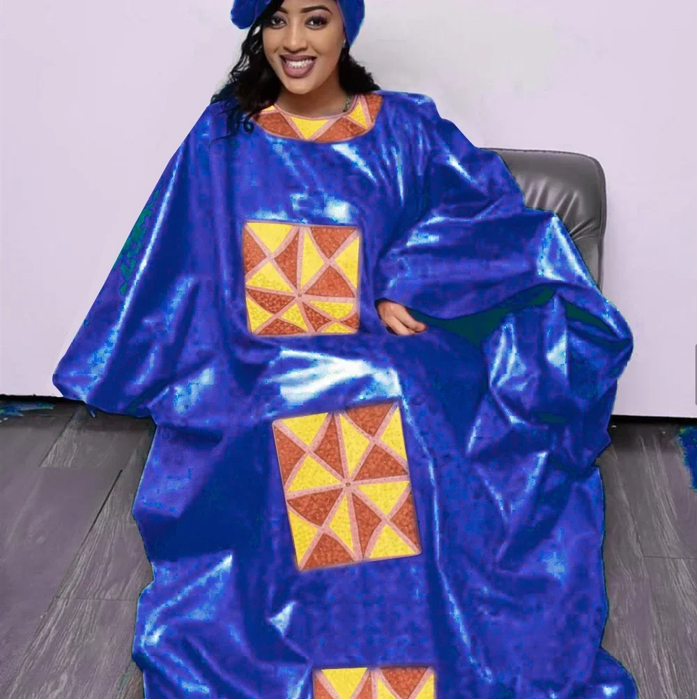 Free Style African Dress For Woman Embroidery Design Ladys Clothes Plus Size Dresses For Women