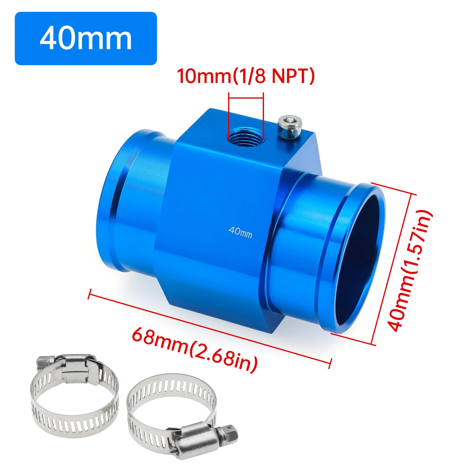 40mm Blue
