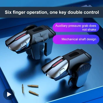 Trigger Pubg Accessori da gioco mobili Controller cellulare per iPhone Telefono Android L1 R1 Accessori Gioco Joystick Gamepad Kit Gamer