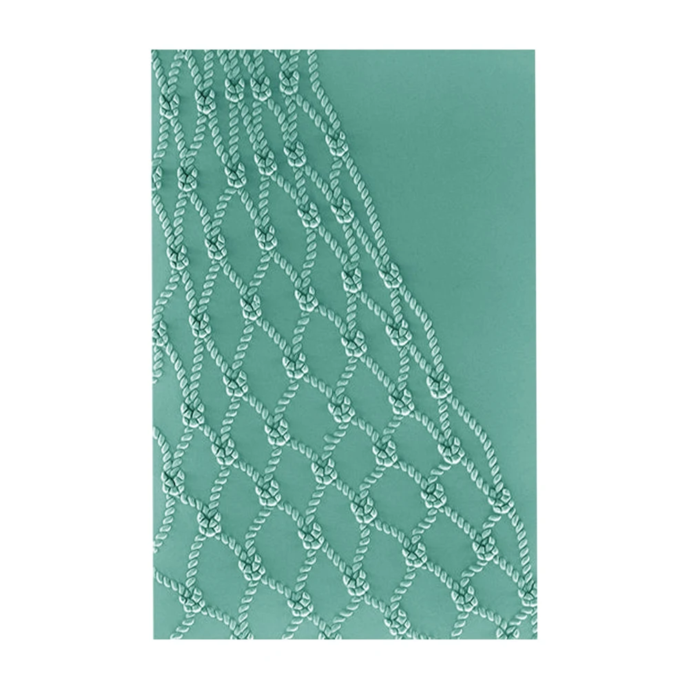 Ocean Background 3D Embossing Folder for DIY Scrapbooking Adding Texture Christmas Paper Craft Making Stencil