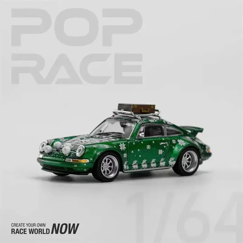 

Pop Race / XCarToys 1:64 SINGER 964 & 964 TARGA рождественское Издание 2023 литая модель автомобиля