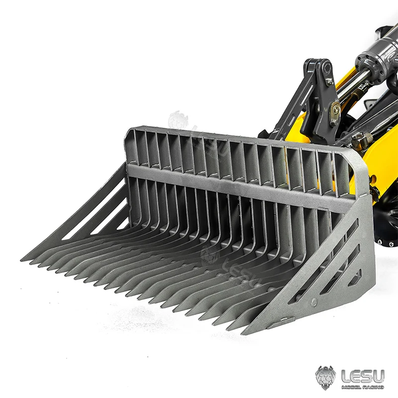 

1/14 AT-C0021-B MCL8 погрузчик полностью металлический экран ковш LESU