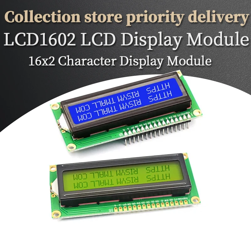 Cod 121004 Module 【Support-Cod】 LCD1602 1602 LCD Module Blue / Green Screen 16x2 ...