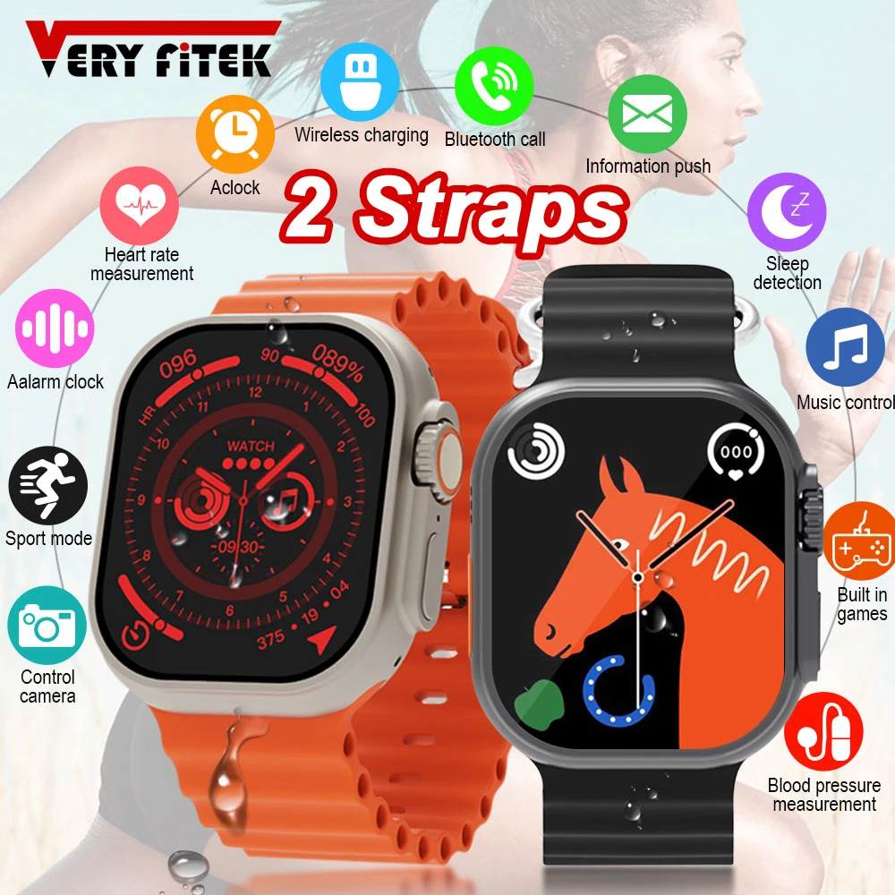 Smart-Watch-Ultra-Series-8-Bluetooth-Call-Heart-Rate-Blood-Monitor ...