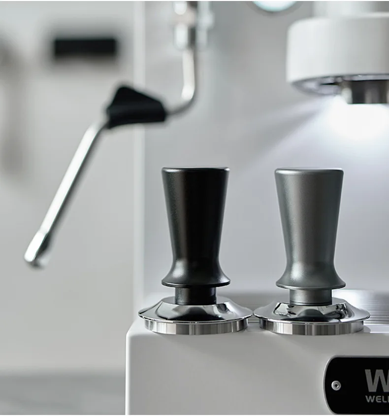 51Mm 53Mm 58Mm Espresso Tamper A Molla Calibrato Molle Da 30 Libbre Per Strumenti Lelit Accessori Per Caffè A Base Piatta