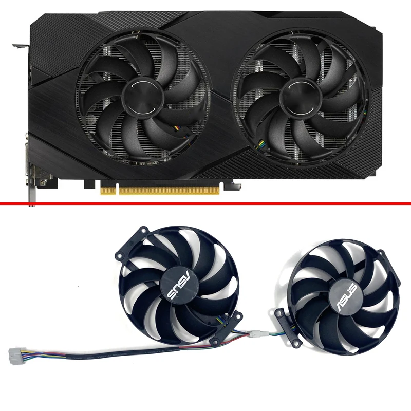Ventilador de 90MM con 6 pines para ASUS RTX 2060 SUPER RTX2070 GTX ...