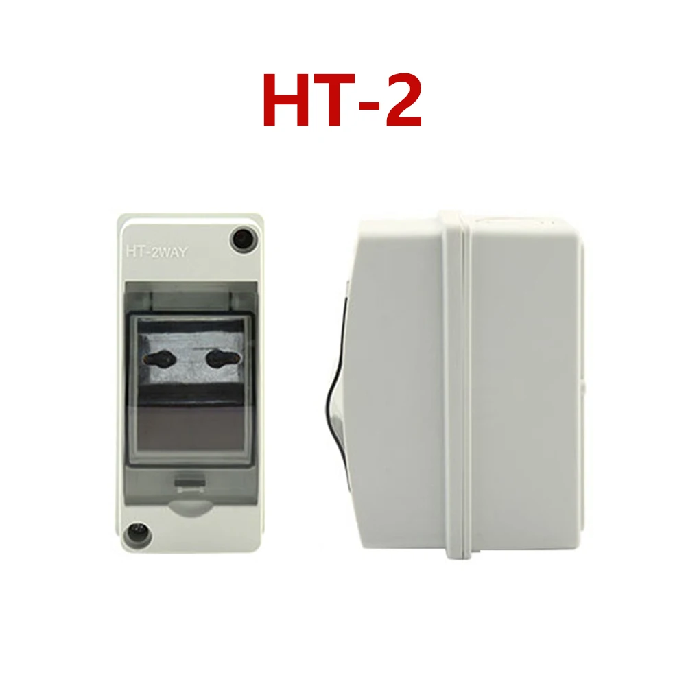 Outdoor Waterproof Electrical Distribution Box Circuit Breaker MCB Power Plastic Junction Wire Box IP65 Power Supply