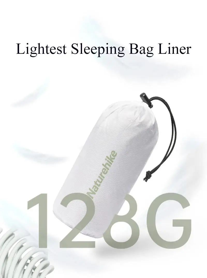 Description Picture 5 of itemNaturehike 128g Sleeping Bag Liner Ultralight Summer Sleeping Bags Cover Portable Outdoor Travel Hiking Camping Sleeping Bag