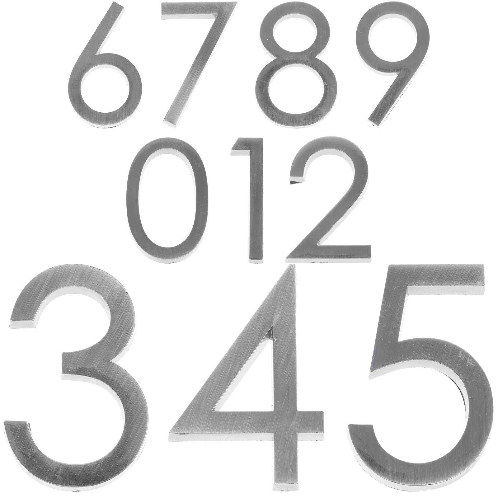 

Vintage House Numbers Apartment Door Address for outside Stick on Modern Mailbox