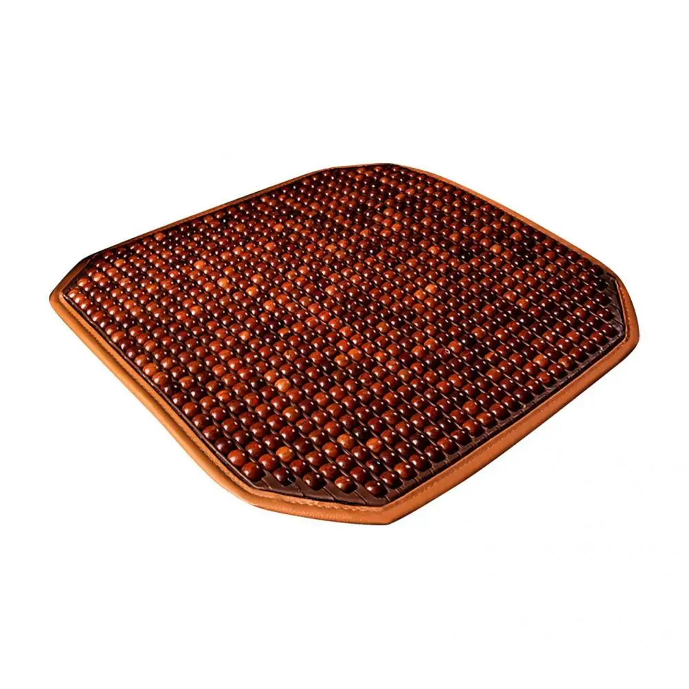 Sturdy Seat Cushion Comfortable Sturdy Car Wooden Bead Seat Cover Cushion Seat Mat Seat Pad