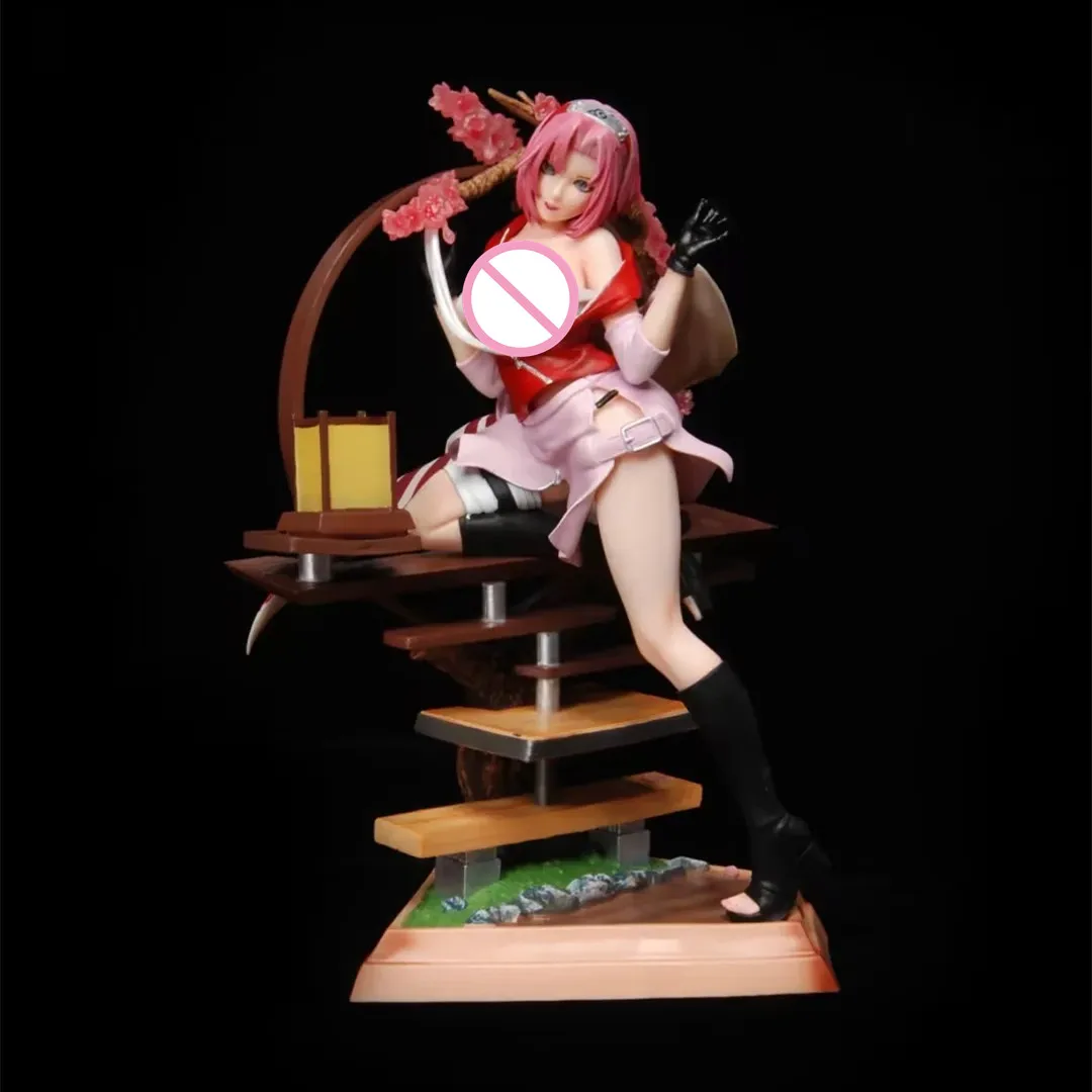 

Anime Naruto Haruno Sakura GK Luminous PVC Action Figure Collectible Model Doll Toy 32cm