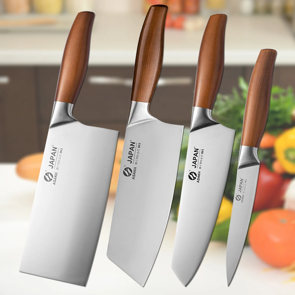 

Multifunction Knife Set 8" Kitchen Knife Chopping Bone Cleaver Meat Knives Stainless Steel Chef Knife Slicing Knife for Kitchen