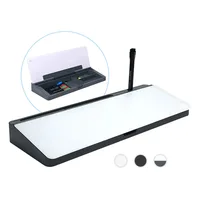 Desktop Whiteboard Storage Writing Board Tempered Glass Portable Desk Work Reminder Board Storage Message Board 1