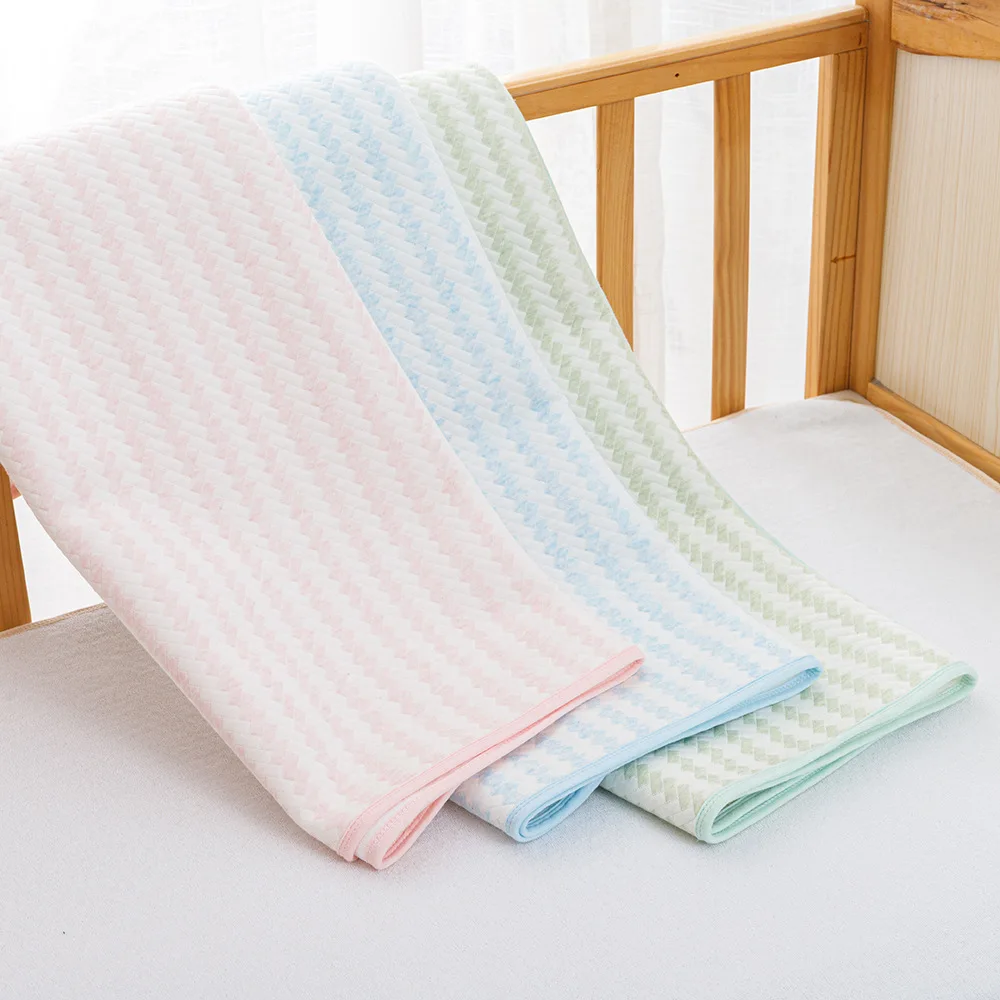Diaper Changing Pad Covers Washable Waterproof Reusable Infant Cotton Urinal Mat Breathable Baby