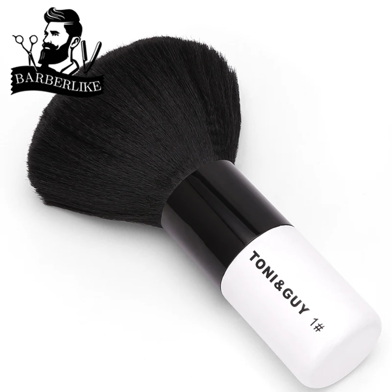 Black Soft Neck and Face Duster Brush for Barber and Salon Styling