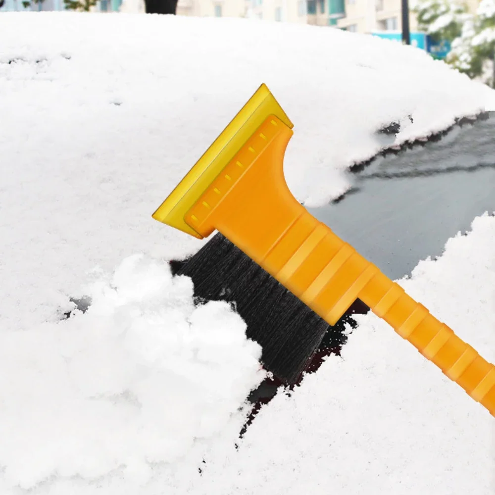 Car mounted snow removal shovel scraper snow sweeping brush frost removal tool cow tendon ice shovel