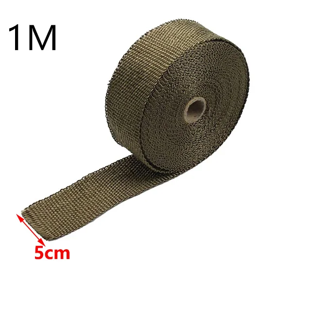 Enhanced Heat-Resistant Motorcycle Exhaust Insulation Wrap