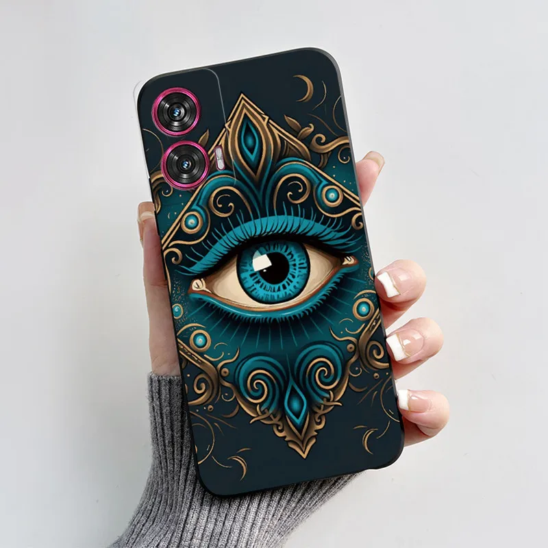 Silicone TPU Fashion Love Heart Cartoon Shockproof Phone Case for Motorola Edge 50 Fusion