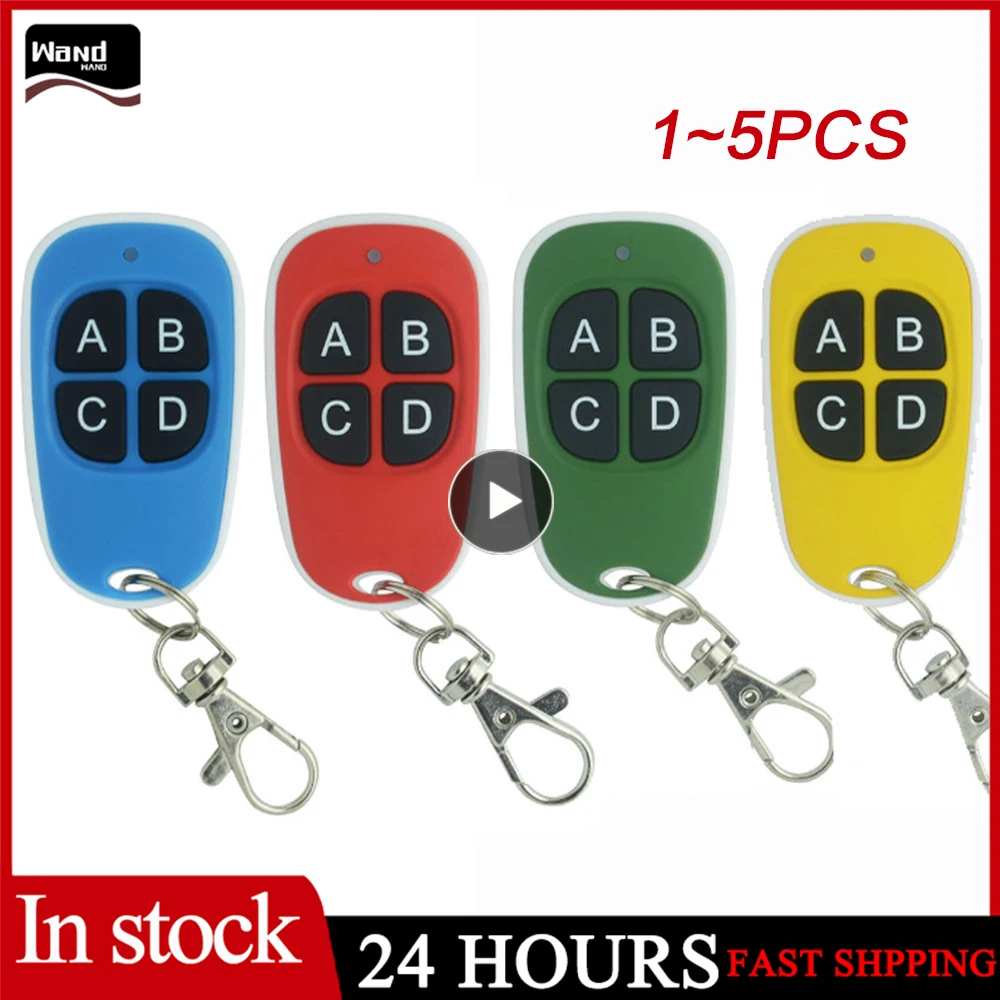 15PCS43392MhzGarageGateRemoteControlDuplicator4KeysWireless