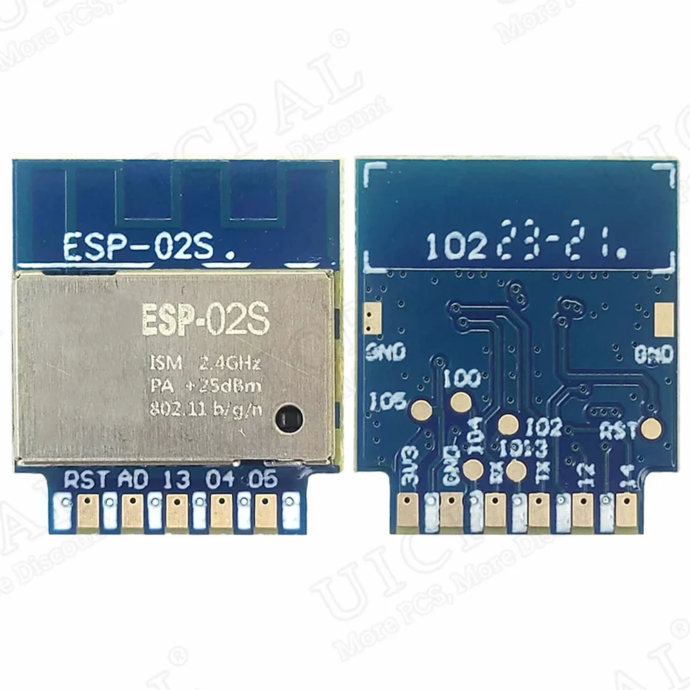 ESP02S Serial Wireless 2.4G Wifi Module Transceiver for Smart Home