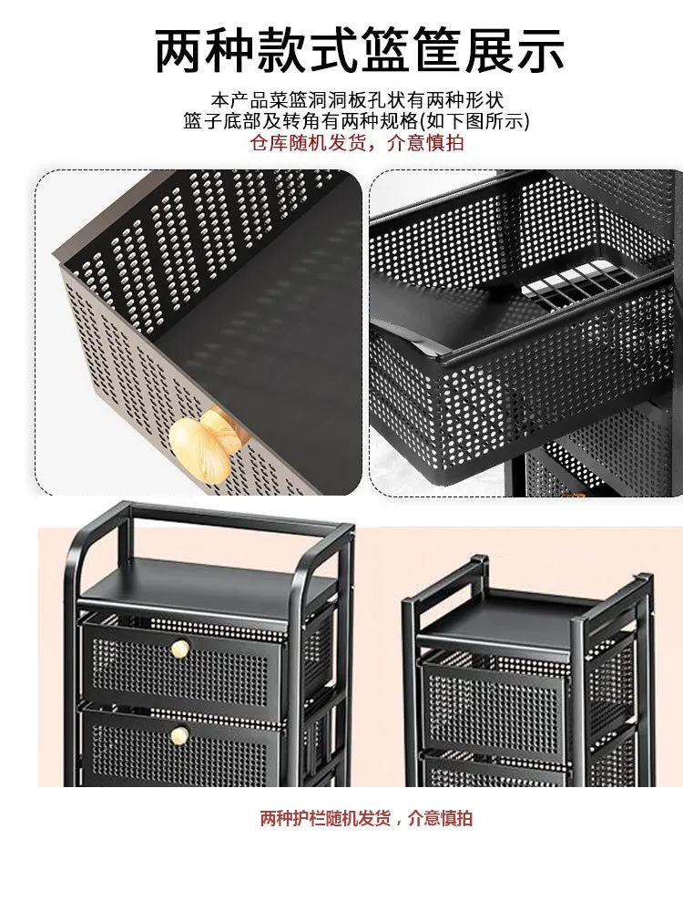 Drawer Type Detachable Household Fruit And Vegetable Rack Kitchen Storage Rack 2-Layer 10 Drawer Type Detachable Household Fruit And Vegetable Rack Kitchen Storage Rack 2-Layer