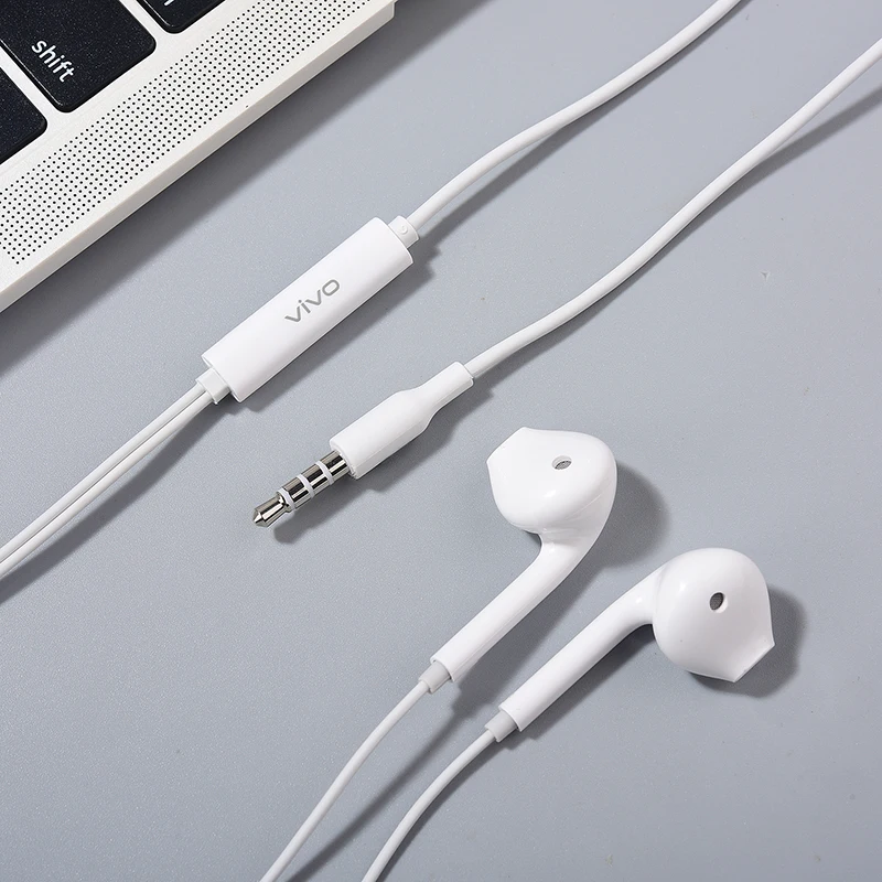 New Vivo Earphone In Ear Hifi Sport Wired Headset With Mic