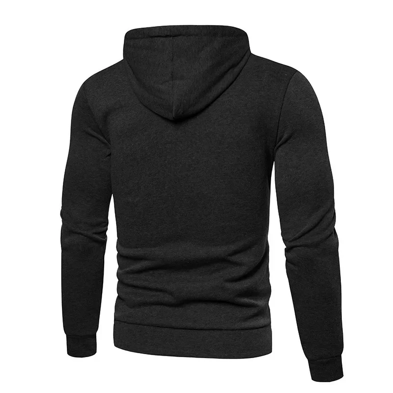 Men's Sportswear Fashion Sports Zip Up Zipper Women Trainning Pullover Hoodies Sweatshirts Hip Hop Streetwear Exercise Sweaters