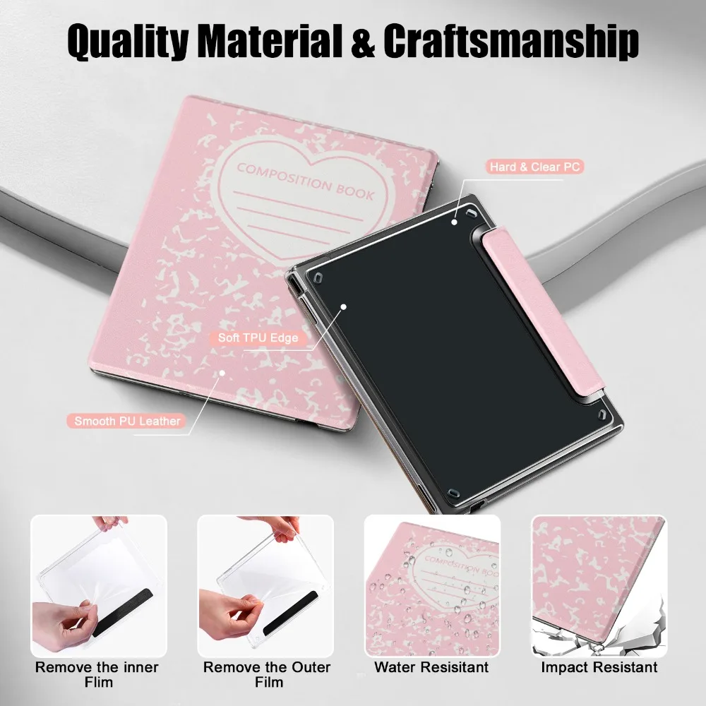 Premium 7 eBook Flip Cover with Acrylic Back