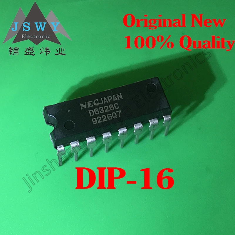 

1~10PCS D6326C UPD6326C DIP-16 Chip IC Brand New Imported In Stock