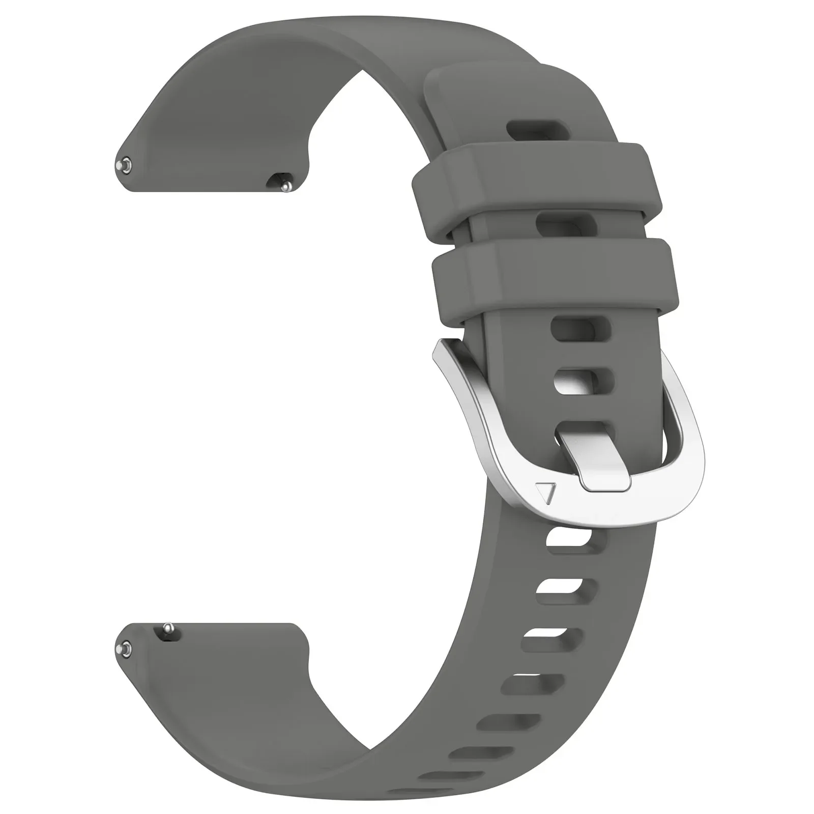 Versatile Silicone Strap Band Bracelet in Multiple Sizes (18mm, 20mm, 22mm)