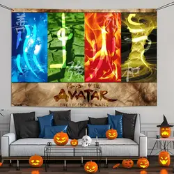 Avatar The Last Airbender Decorative Tapestry Flag - 120X180CM (White9)