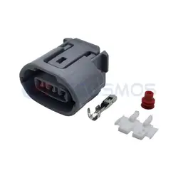 Waterproof 3 - Pin Automotive Connector - Female Oval Plug (1SET With Pin)