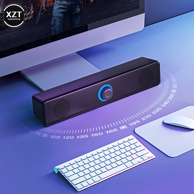 Enceintes filaires sans fil, Bluetooth, pour Home cinéma, barre de son,  Surround, compatible PC, TV, extérieur, caisson de basses, lecteur de  musique - AliExpress