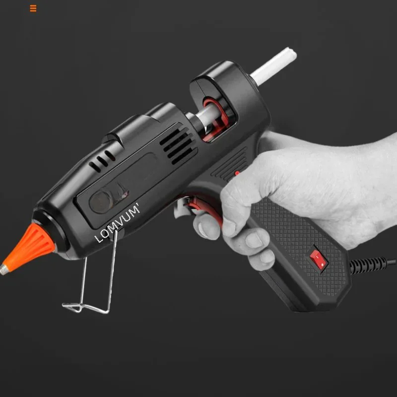 40W Hot Melt Glue Gun DIY Mini Household Industrial Guns Heat Temperature Thermo Electric Repair Tool Use 7mm Glue Sticks