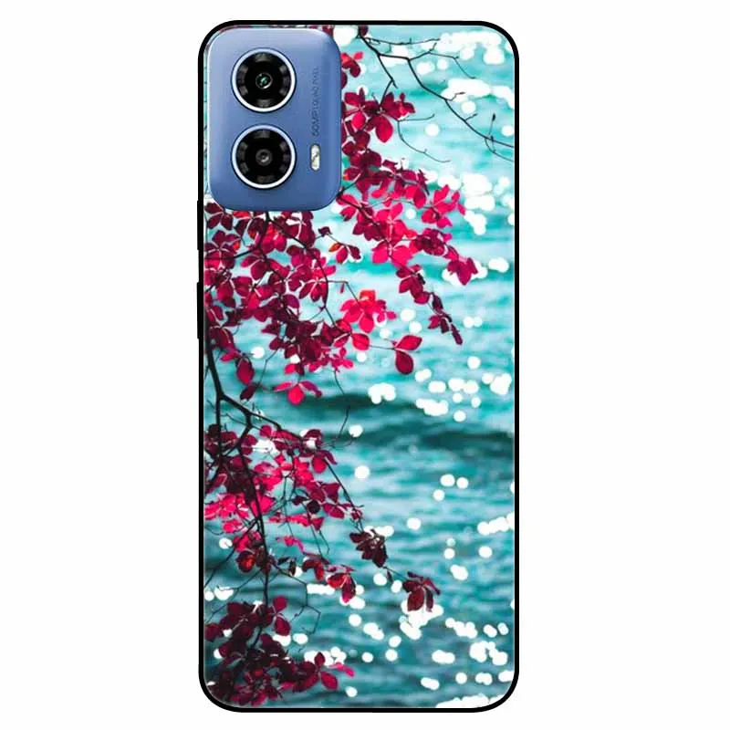 Soft Silicone Fashion Animals TPU Bumper Luxury Phone Case with Painted Design