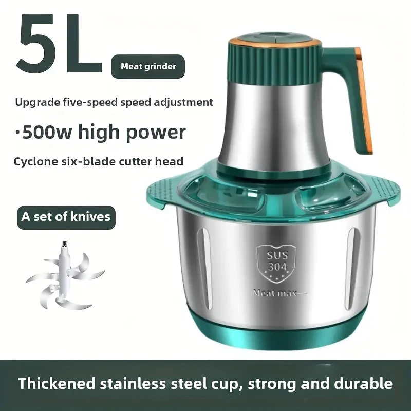 محضر طعام فاخر ٥ لتر ستانلس ستيل