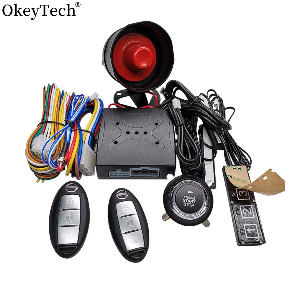 12V Universal Car Remote Control PKE Car Keyless Entry Engine Start