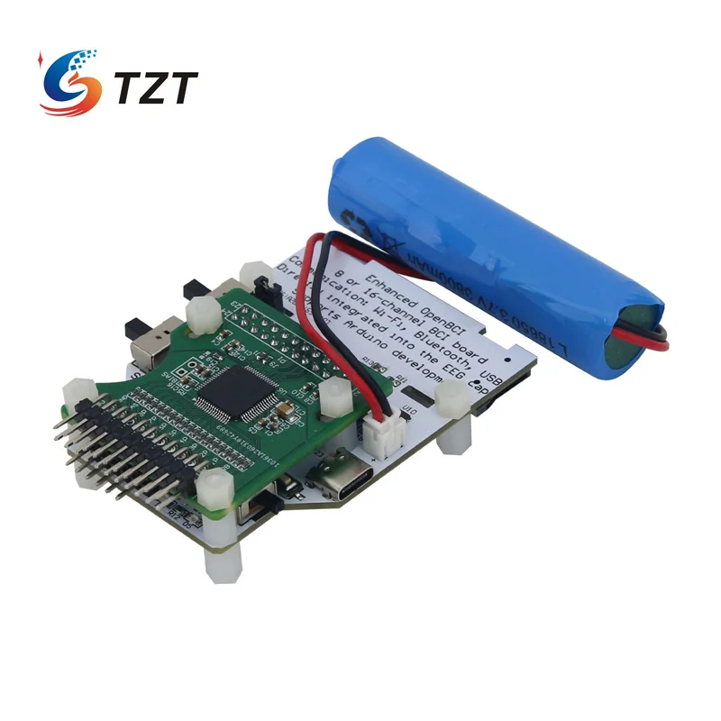 TZT GeekBCI 8/16채널 강화형 OpenBCI 블루투스 WiFi 브레인 컴퓨터 인터페이스 개발 보드(아두이노용 USB 동글 포함)