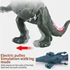 2.4G RC Dinosaur world RC Velociraptor Toy Electric Walking dragon Toys For Children Christmas Gifts  toys for children 4