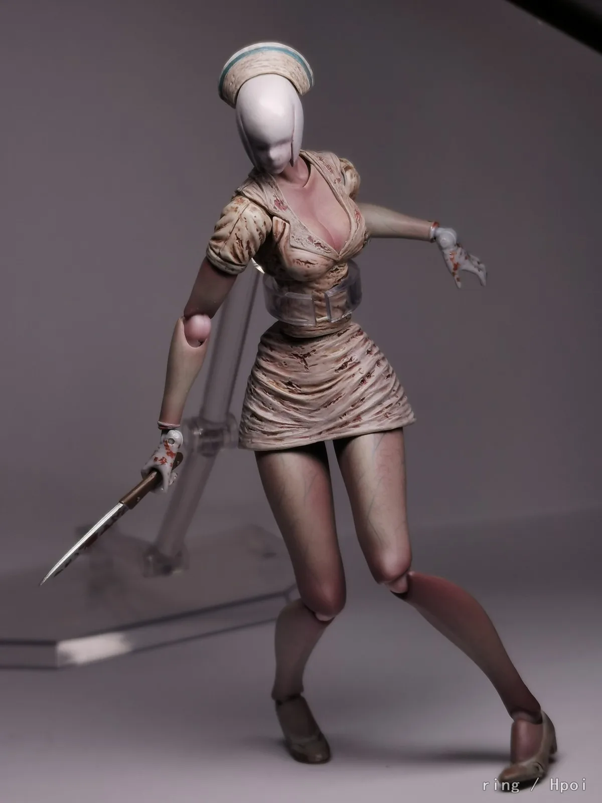 Figma Silent Hill 2 Triangle Head Red Pyramid Head SP055 Action Figure  Model Collect Boy Toys Figure - AliExpress