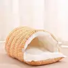 Cat Nest Four Seasons Universal Removable And Closed Cat Bed Winter Dog Nest Warm Sleeping Bag With Thick Velvet Pet Supplies 4