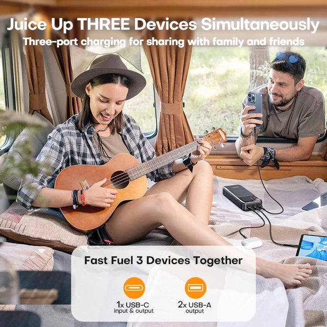 Tuodes 외장 대용량 배터리: 최고의 휴대용 충전 플러그