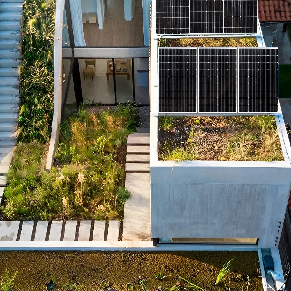400W Waterproof solar panel system balcony power plants kit with 230V Inverter for home complete kit