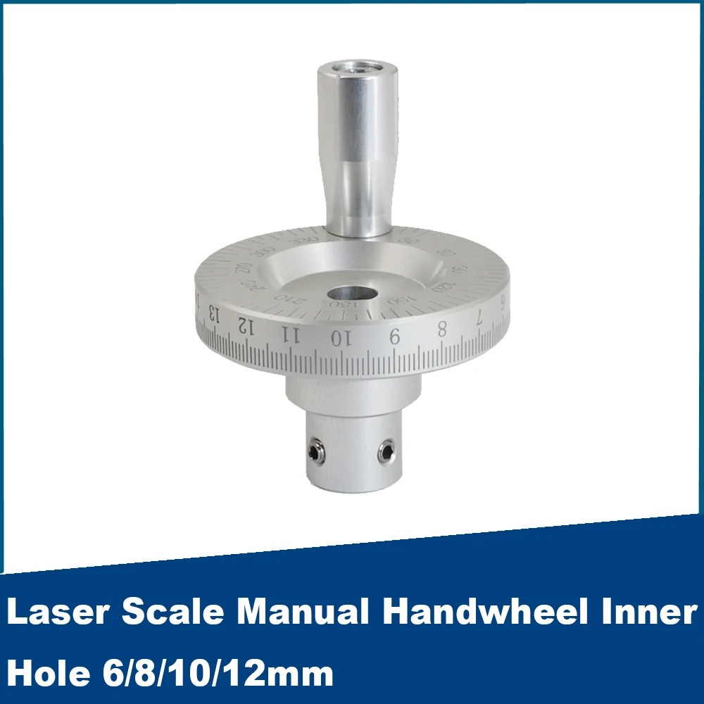 

Laser Scale Manual Handwheel Slide Machine Tool Special Handwheel Handle Inner Hole 6/8/10/12mm