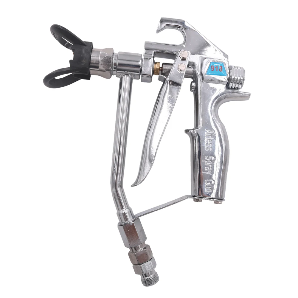 Aftermarket 4-Finger 3/8" Putty Airless Spray Gun With Guard 5000PSI NEW Suitabl