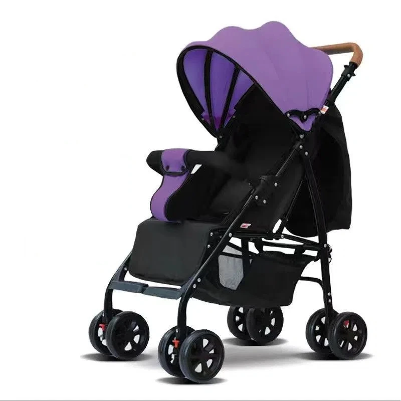 Baby Stroller Portable Lightweight and Comfortable Baby Shock Absorber Children's Foldable Stroller Can Sit And Lie Down