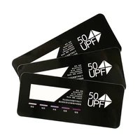 Portable Quick Test UV Sensor UV Card Indicator UPF50+ Test Card Deepe Color Stronger UV Outdoor Sunshine Testing Card 2