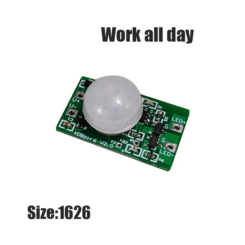5 Packs Detector De Movimiento PIR 5-24V DC (12V) - Módulo Interruptor SODIAL - Ideal Para Automatización